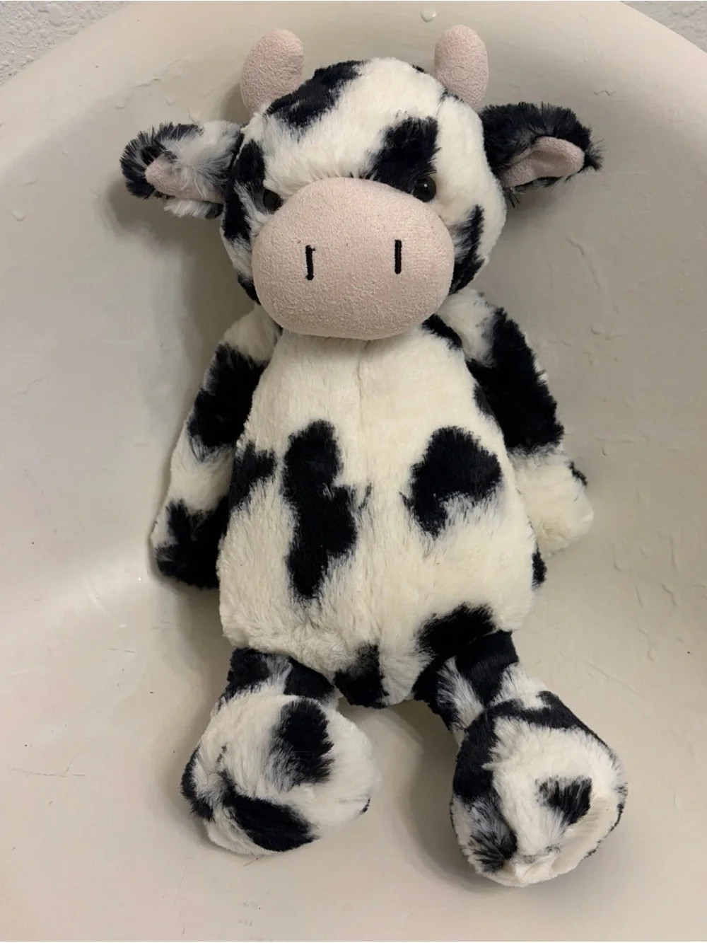 Jellycat Original Bashful Calf Cow - Excellent Condition